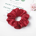 UNIQ Wholesale 2021 Customize Mulbery Silk Hair Tie Hair Accessories Silk Scrunchies For Women